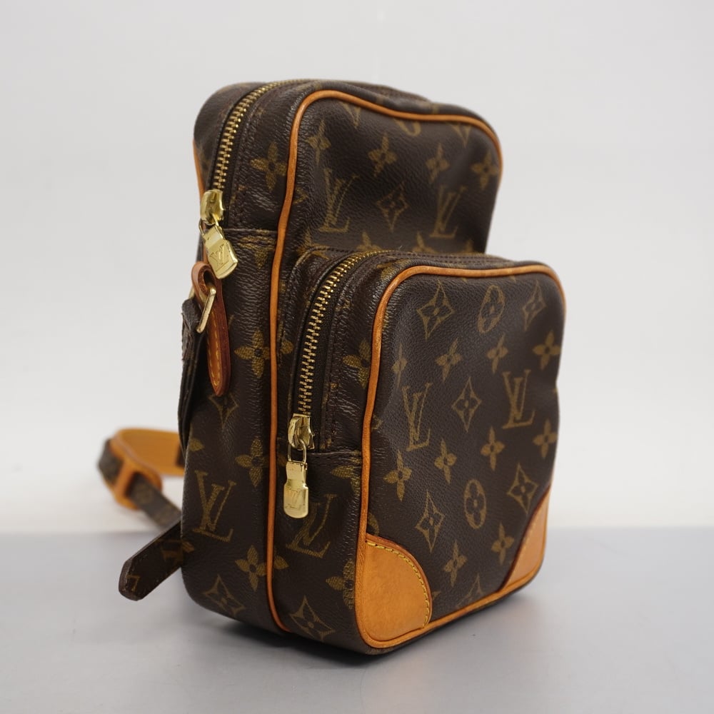 Genuine LOUIS VUITTON e M45236 Monogram Canvas Leather