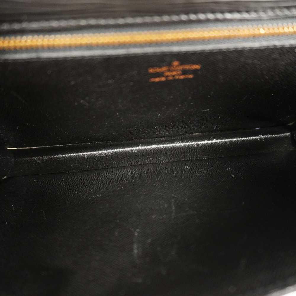 Auth Louis Vuitton Epi Pochette Sellier Dragonne Clutch Bag M52612