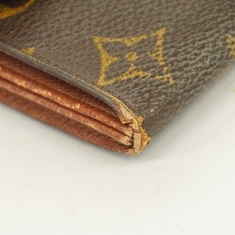 LOUIS VUITTON Louis Vuitton Porto Mone Credit Long Wallet Monogram M61725