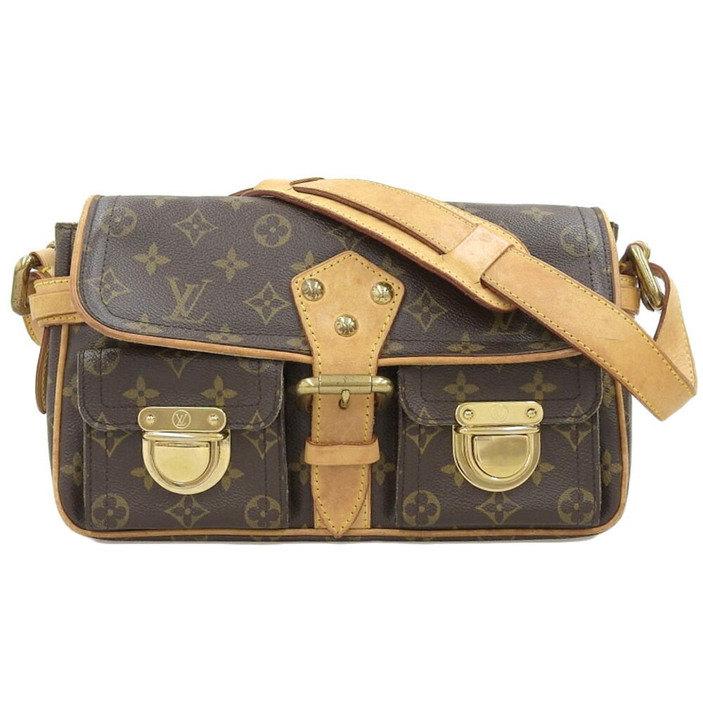 Louis Vuitton LOUIS VUITTON Monogram Hudson PM One Shoulder Bag M40027