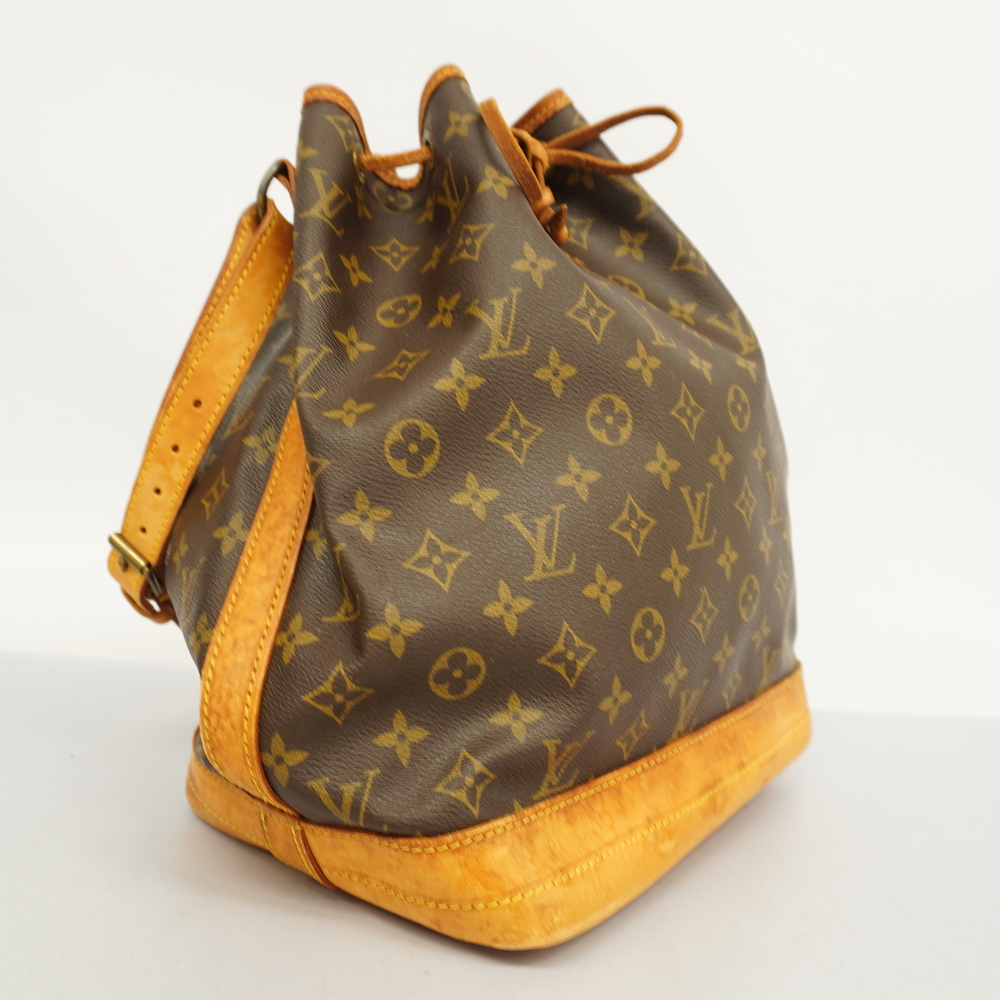 Auth Louis Vuitton Monogram Noe Shoulder Tote Bag M42224