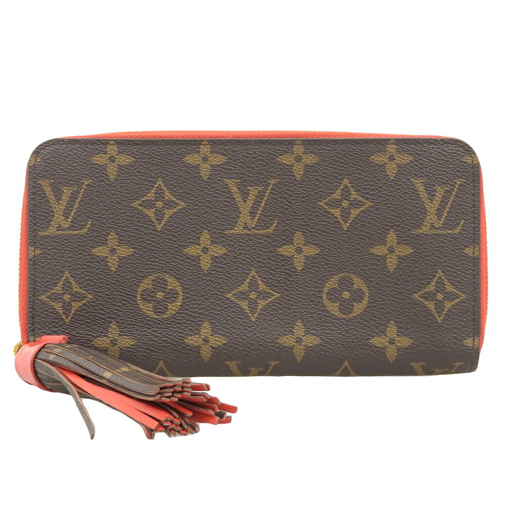 Louis Vuitton LOUIS VUITTON Monogram Zippy Round Long Wallet