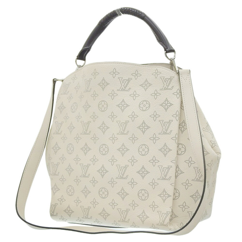 Louis Vuitton LOUIS VUITTON Monogram Mahina Babylon PM Shoulder Bag ...