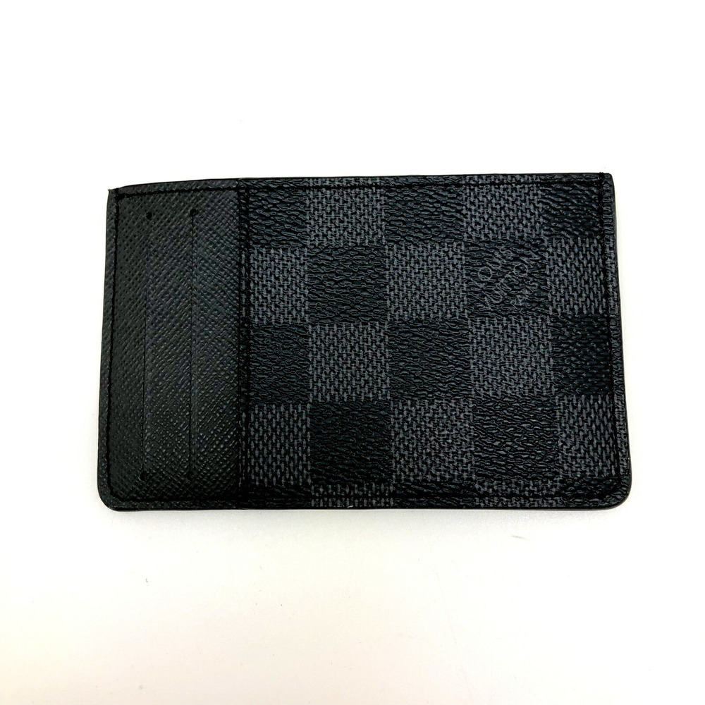 Louis Vuitton Damier Graphite Bifold Card Holder Pass Case Men