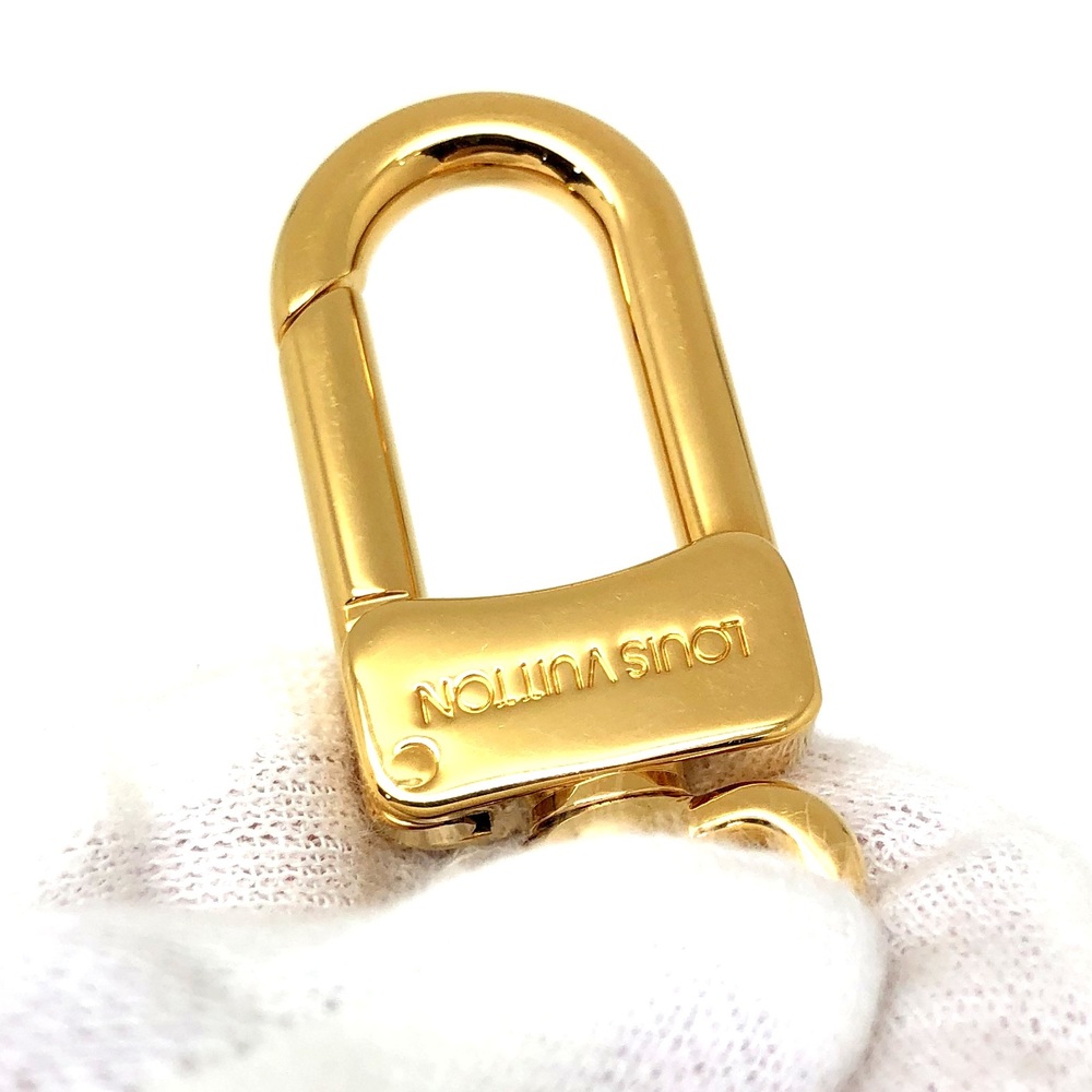 Louis Vuitton Key Ring Chennuanokure M58021 Gold Key Chain Bag Charm  Accessory