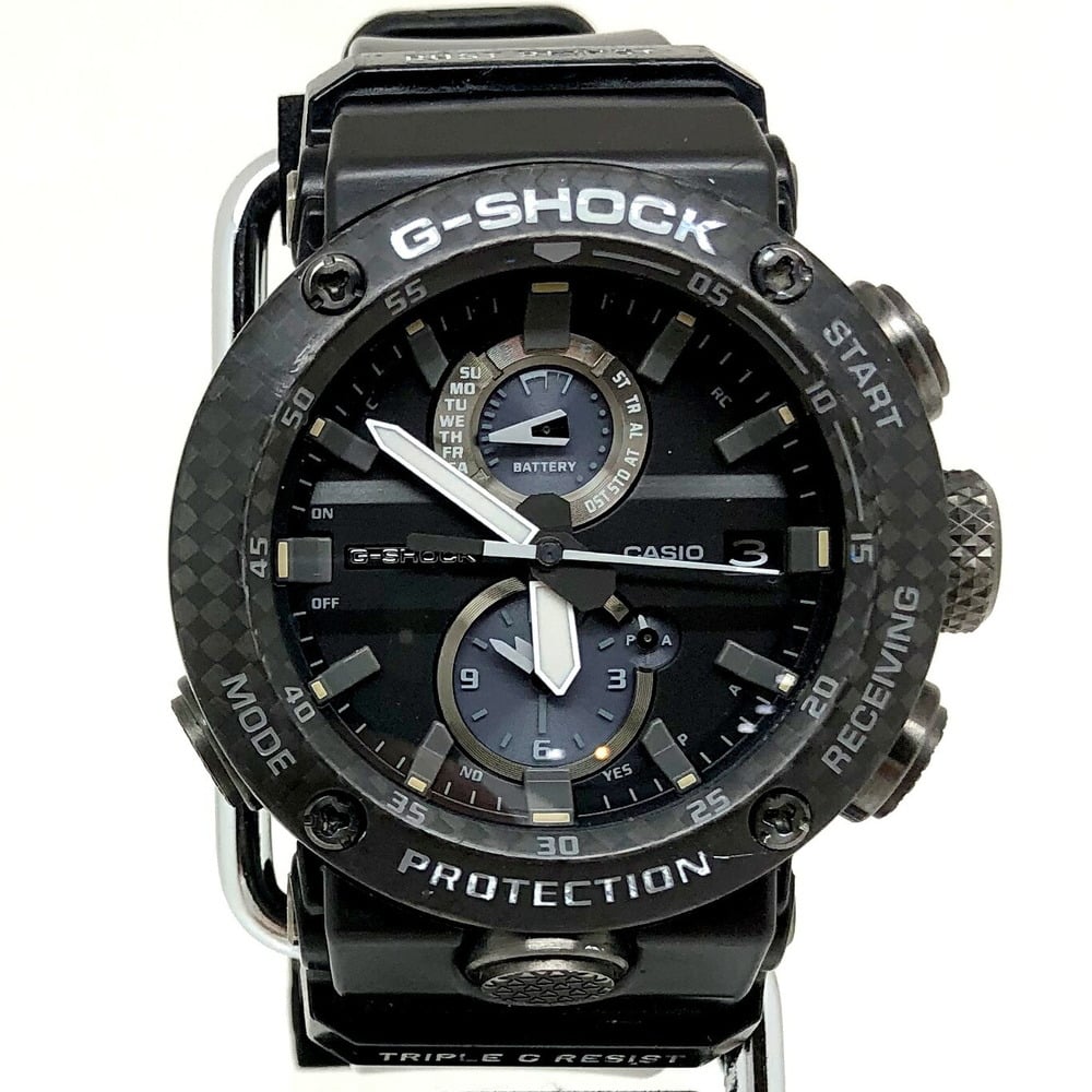 CASIO Casio G-SHOCK G-Shock Watch GWR-B1000-1AJF Gravity Master  GRAVITYMASTER Pilot Bluetooth Equipped Radio Solar Analog Black Men's  Carbon | eLADY