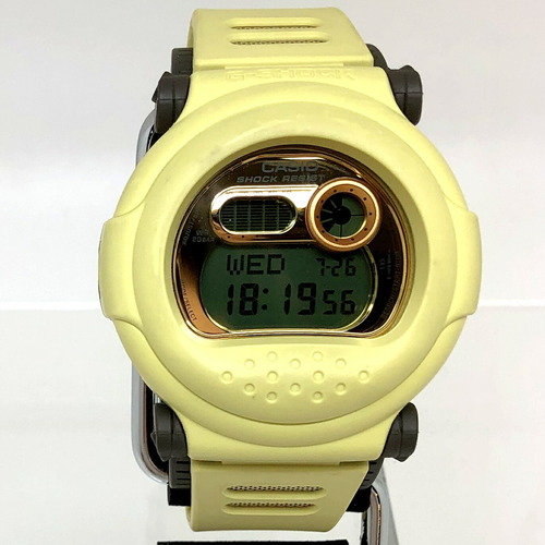 CASIO Casio G-SHOCK G-shock watch G-001CB-9 NEXAX reproduction Jason Winter  Gold Series winter gold series digital quartz round face men | eLADY