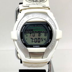 CASIO Casio G-SHOCK G-Shock Watch GT-001AT-7 G-COOL G Cool Antwerp Academy Royal of Fine Arts Collaboration Double Name Official Mark Digital Quartz Men's Silver White Backlight