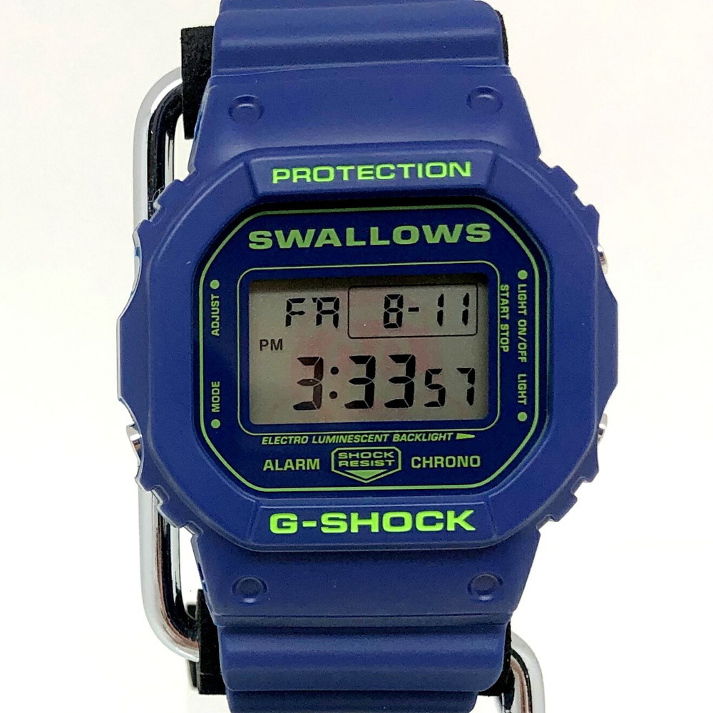 G-SHOCK（2021年Swallowsモデル）DW5600モデル ヤクルト-