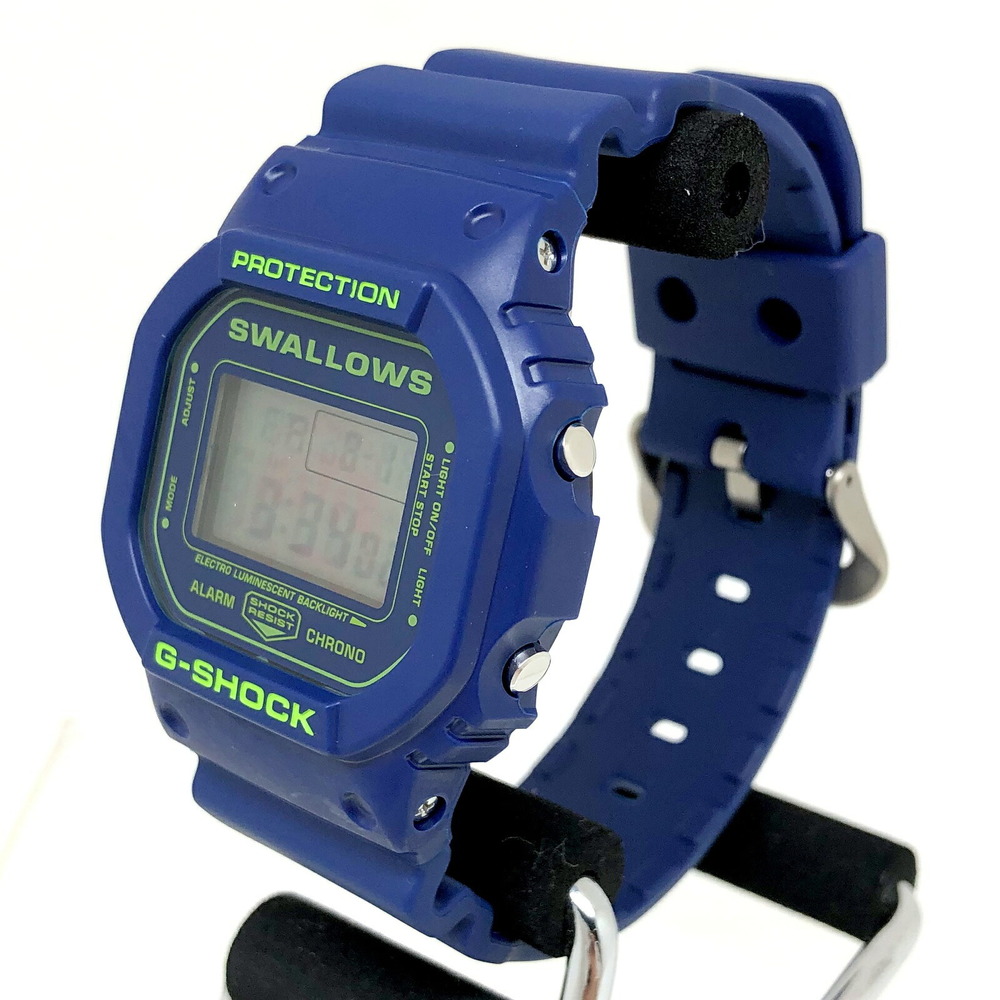 G-SHOCK（2021年Swallowsモデル）DW5600モデル ヤクルト-