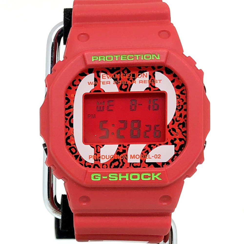 G-SHOCK エヴァンゲリオン 初号機カラー モデル DW-5600 - 腕時計 ...