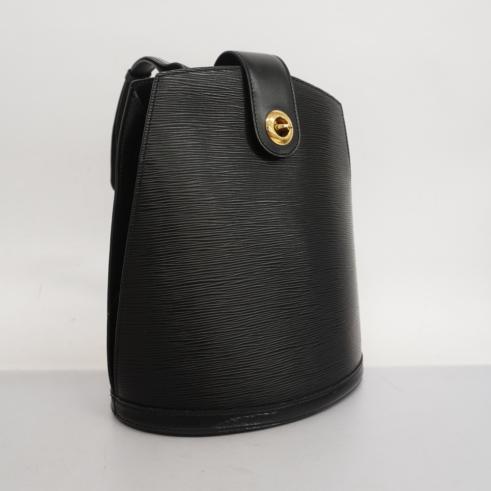 Louis Vuitton Epi Cluny One Shoulder Bag M52252 Noir Black Leather