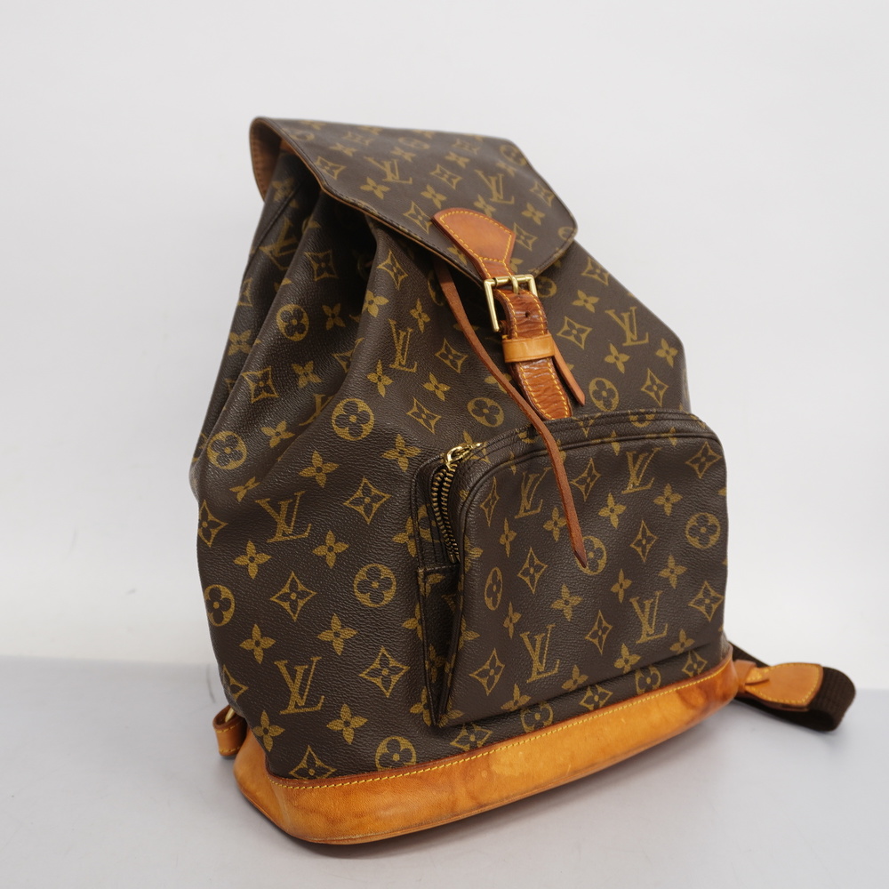 Auth Louis Vuitton Monogram Montsouris GM M51135 Women's Backpack | eLADY  Globazone