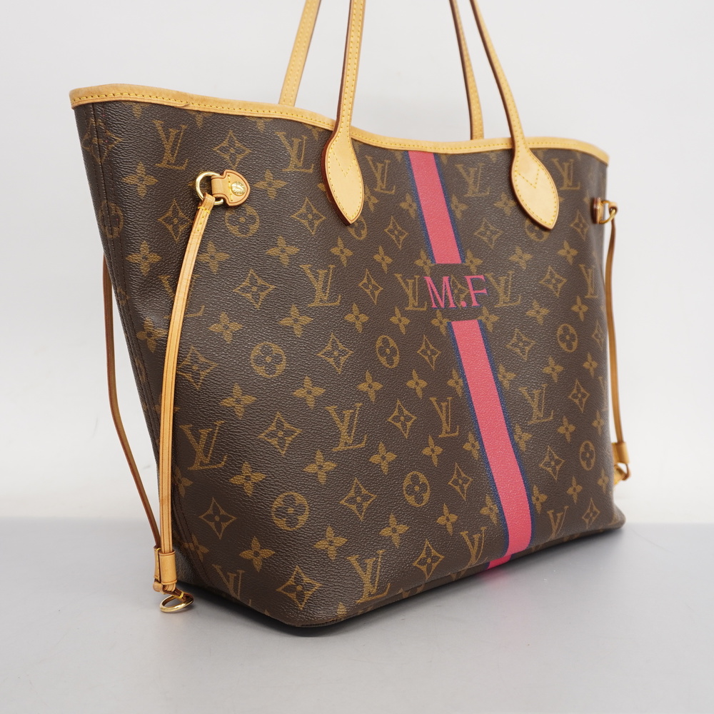 Auth Louis Vuitton Monogram Neverfull MM M41178 Women's Tote Bag