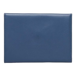 Berluti pouch navy leather ladies