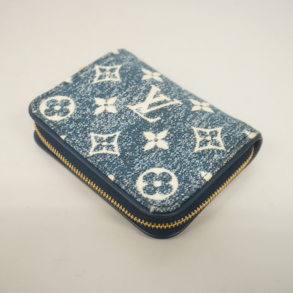 LOUIS VUITTON MONOGRAM JACQUARD DENIM ZIPPY WALLET