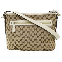 GUCCI Shoulder Bag 246067 Messenger bag Sherry line Nylon/leather
