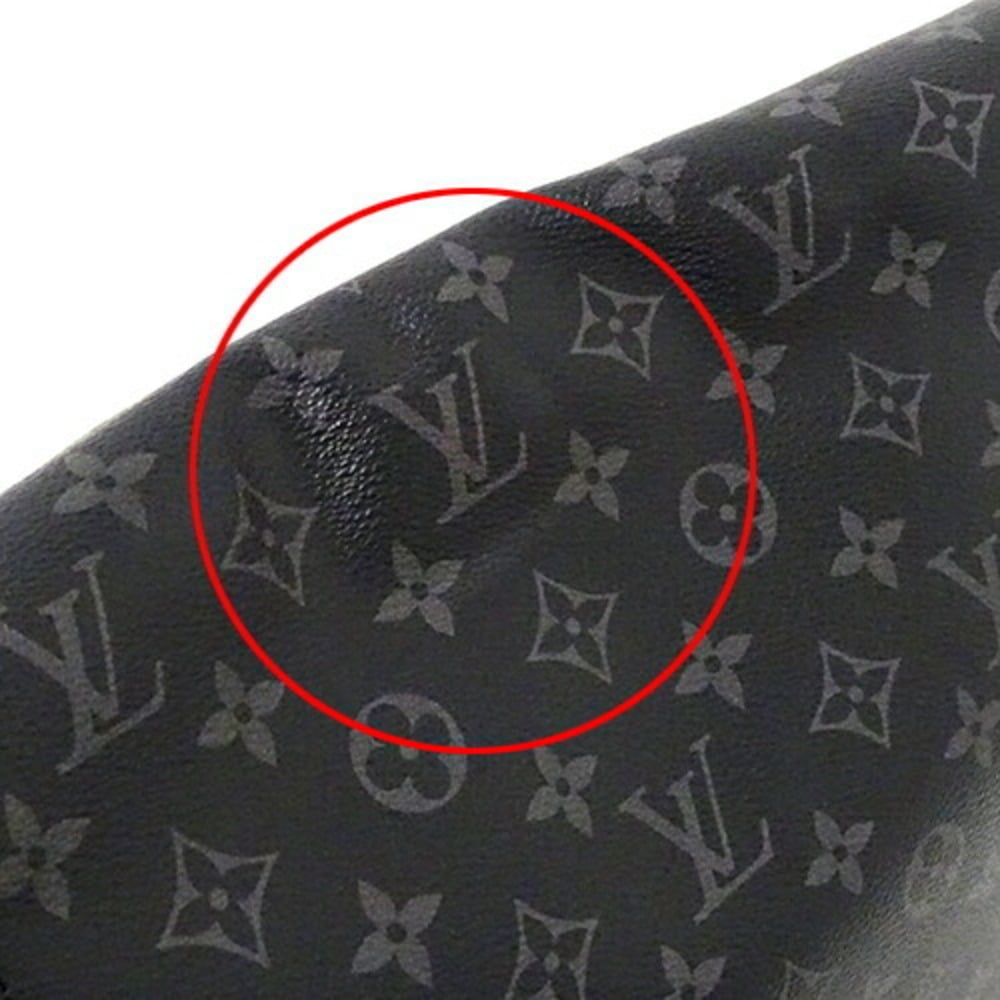 Auth Louis Vuitton Monogram Eclipse District MM NM M44001 Men's Shoulder  Bag