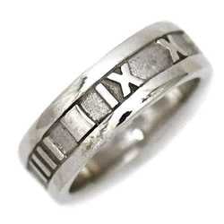 Tiffany Ring Silver Atlas No. 10 Ag 925 SILVER TIFFANY&Co. Roman Numeral Number Women's