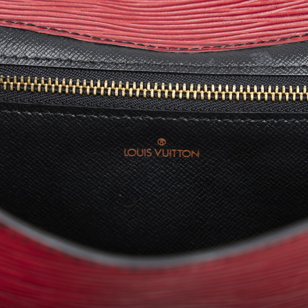 Louis Vuitton Montaigne Epi Red Clutch Bag