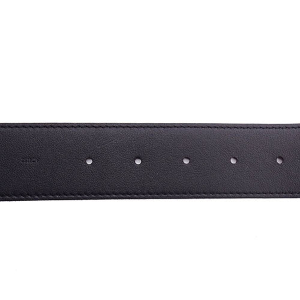 Louis Vuitton, Accessories, Louis Vuitton Sun Tulle Neogram M658 9538 30mm  Black Leather Belt
