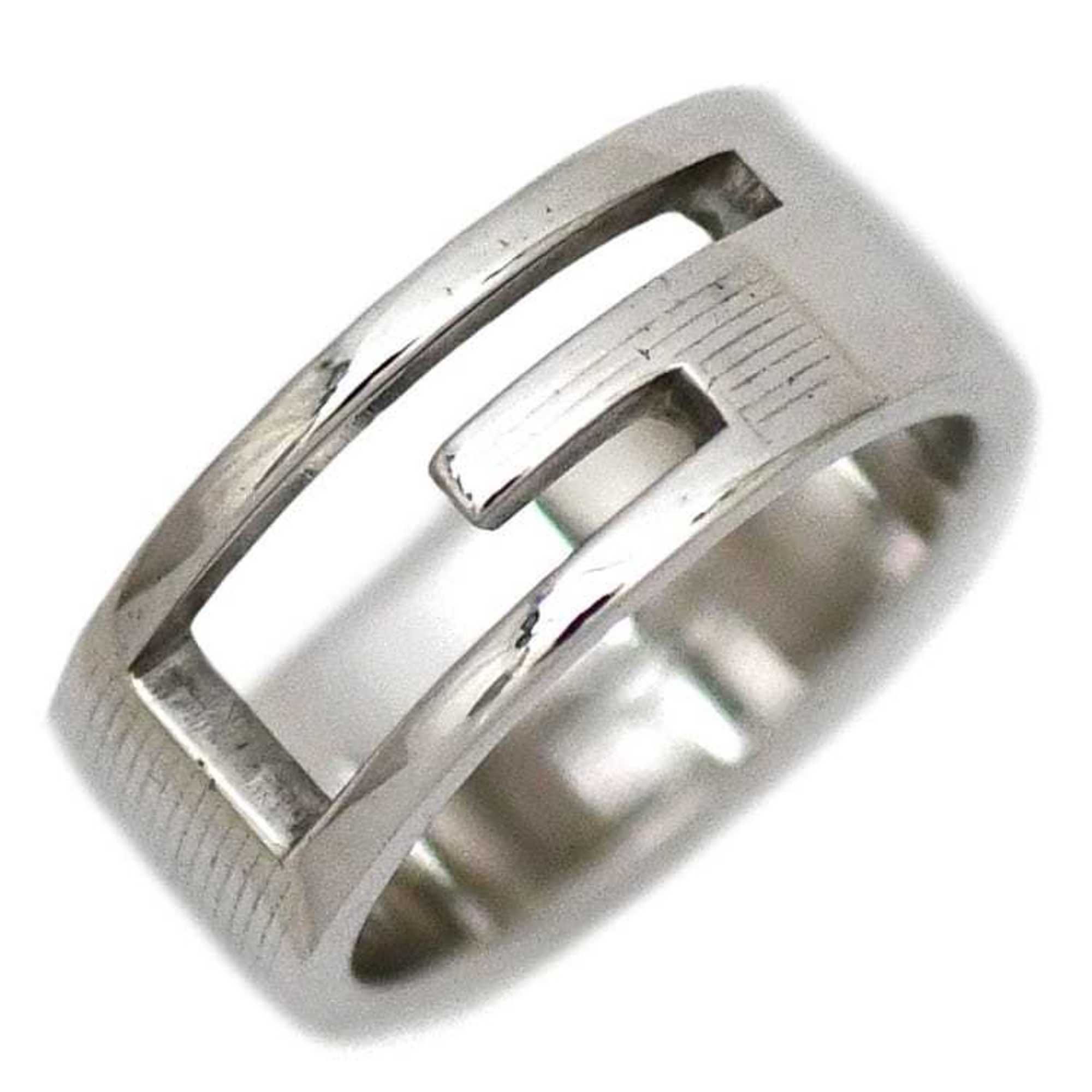 Gucci Ring Silver No. 9.5 10 Ag 925 SILVER GUCCI G Women's Men's