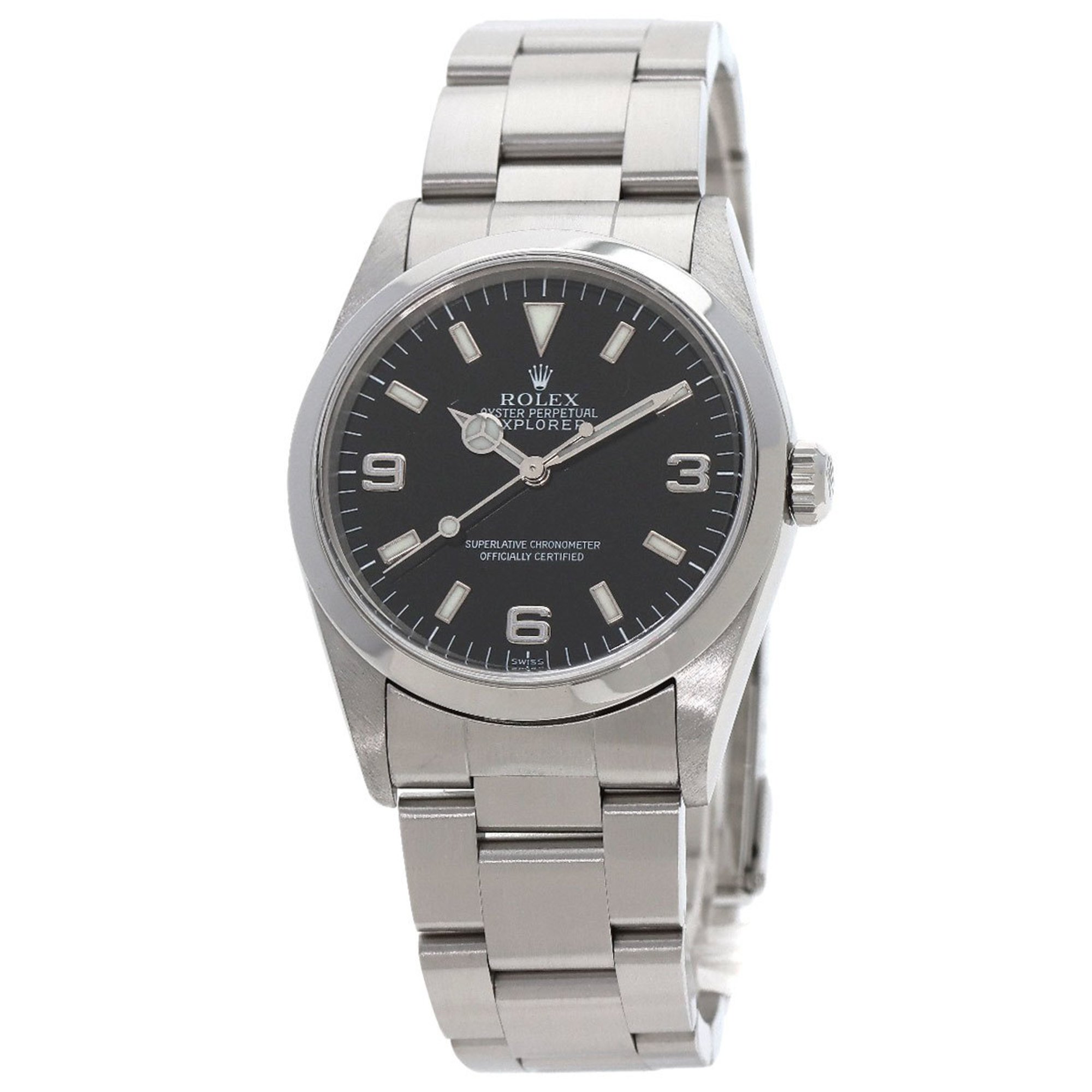 Rolex 14270 Explorer 1 Watch Stainless Steel SS Men's ROLEX