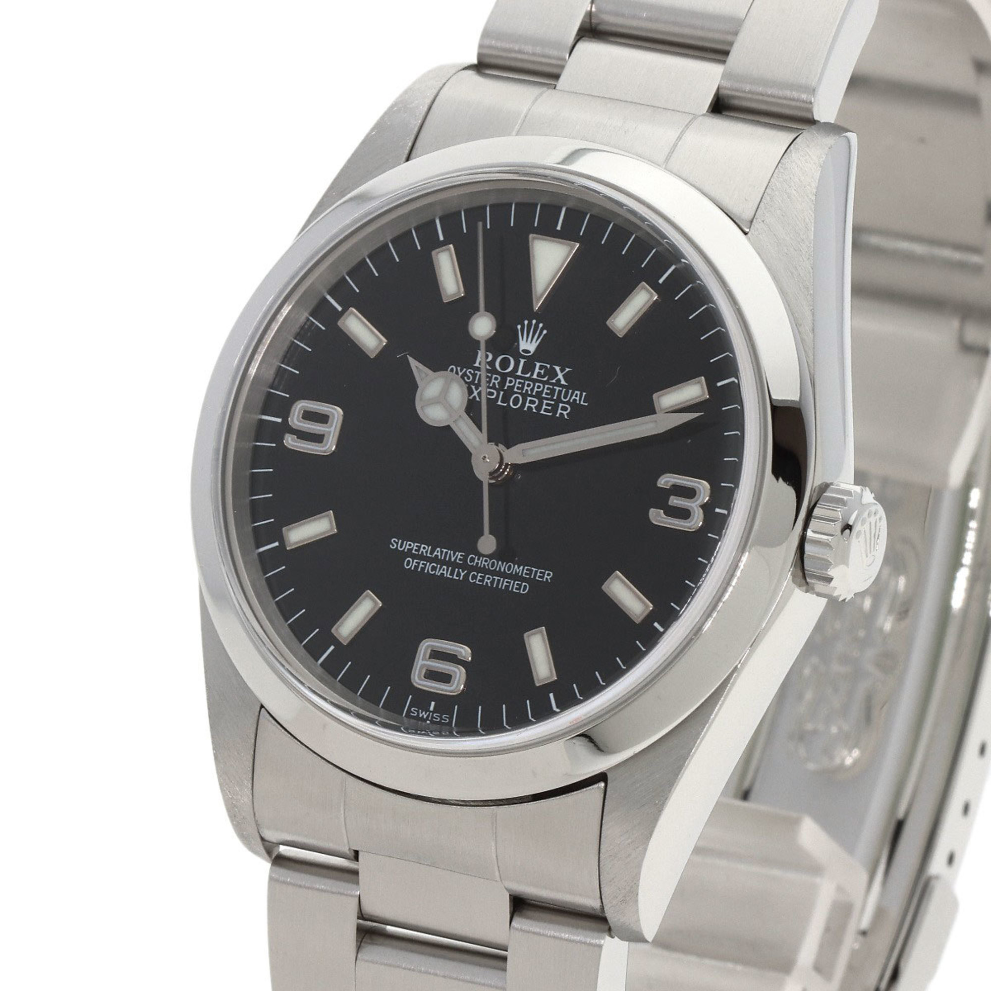 Rolex 14270 Explorer 1 Watch Stainless Steel SS Men's ROLEX