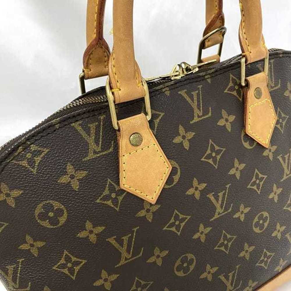 LOUIS VUITTON Handbag M51130 Alma Monogram canvas Brown Women Used