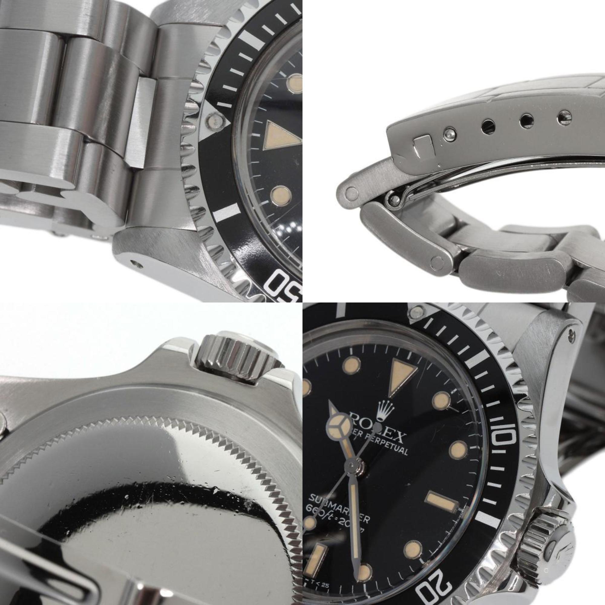 Rolex 5513 Submariner Tritium Watch Stainless Steel SS Men's ROLEX