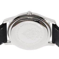 Gucci 5500M watch stainless steel leather men GUCCI