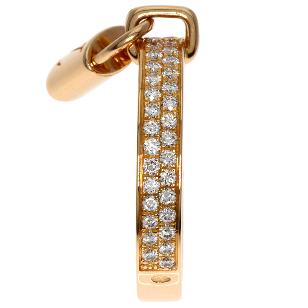 Louis Vuitton Berg Lock It # 48 Ladies Rings 750 White Gold 7.5