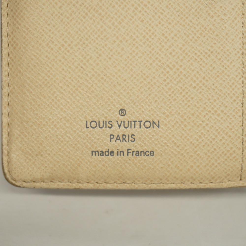 Auth Louis Vuitton Damier Azur Portefeuille Viennois N61676
