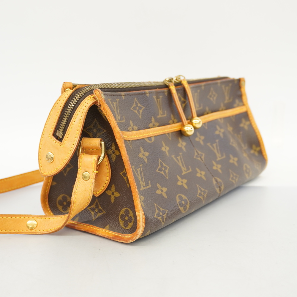 Auth Louis Vuitton Monogram Popincourt Long Shoulder Cross Bag M40008 LV  0907G