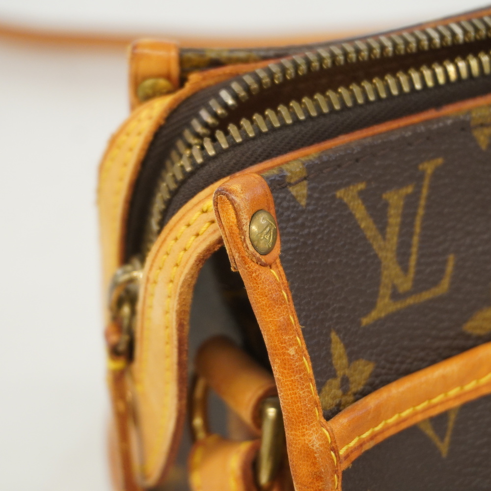 Auth Louis Vuitton Monogram Popincourt Long Shoulder Cross Bag M40008 LV  0907G