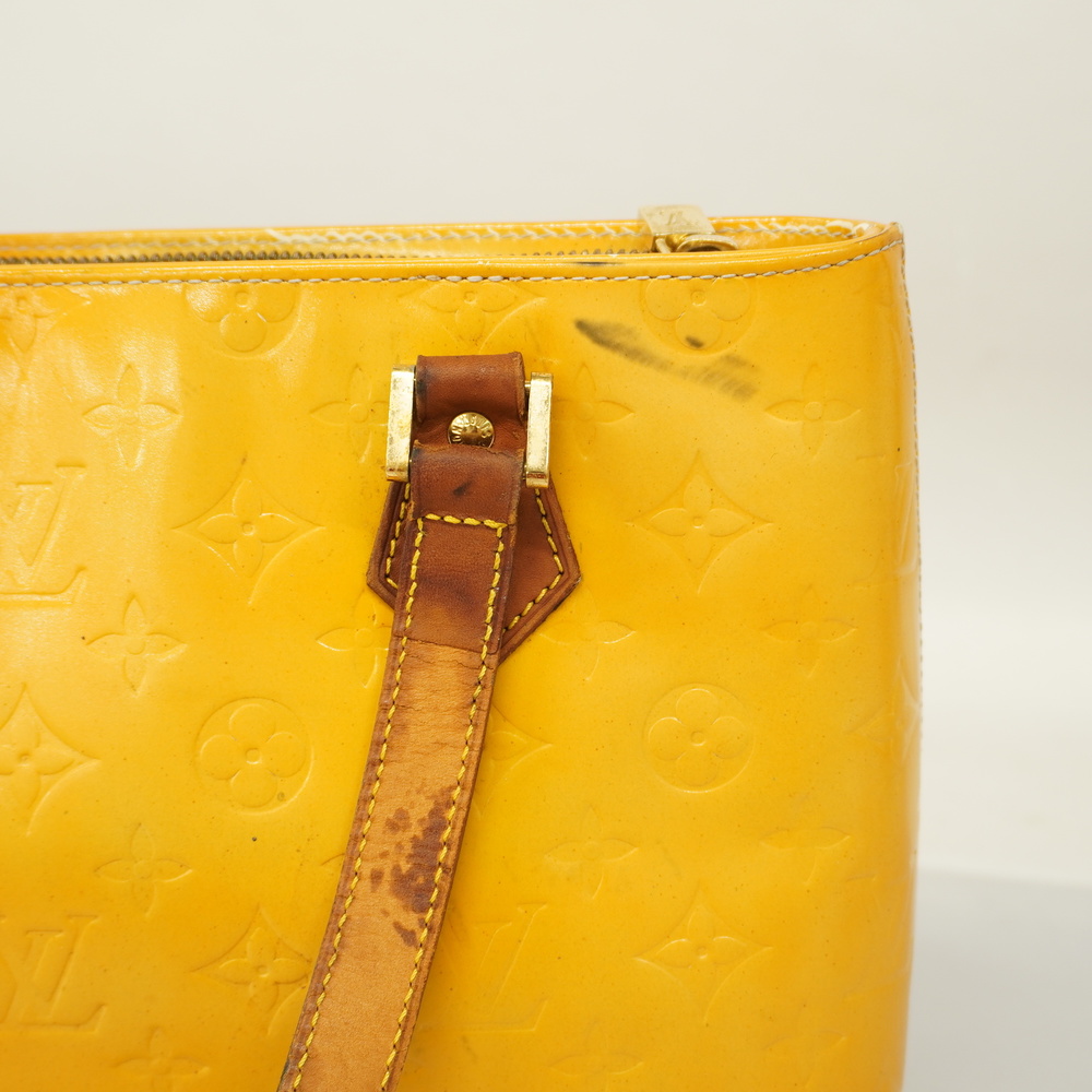 Auth Louis Vuitton Monogram Vernis Houston M91053 Women's Tote Bag
