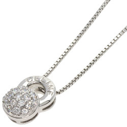 Celine Diamond Necklace Platinum PT850 PT900 Ladies CELINE