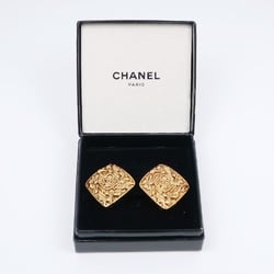 CHANEL Chanel here mark earrings vintage gold plated ladies