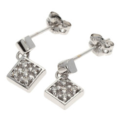 Michelle Clan Diamond Earrings K18 White Gold Ladies MICHEL KLEIN