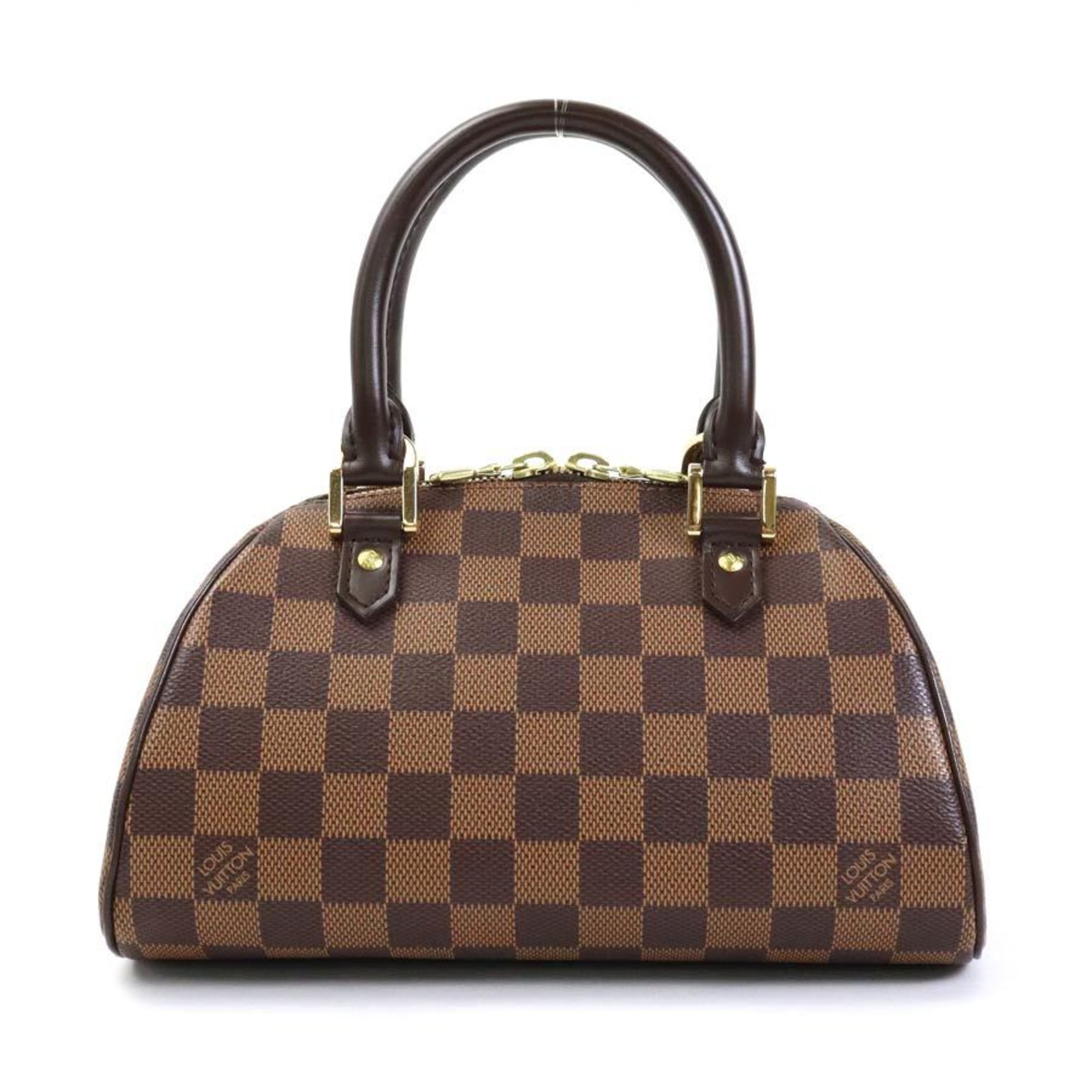 Louis Vuitton LOUIS VUITTON Handbag Damier Rivera Mini Canvas Brown Women's N41436