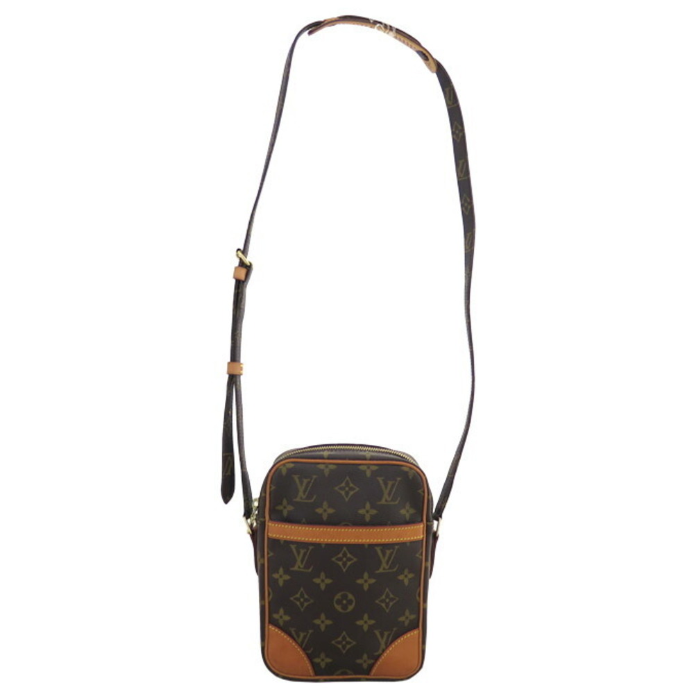 Louis Vuitton LOUIS VUITTON Crossbody Shoulder Bag Monogram Danube Canvas  Brown Unisex M45266