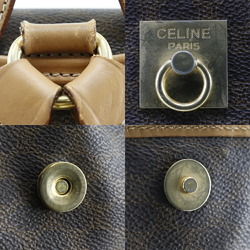 CELINE Celine Macadam rucksack daypack M16 PVC x leather tea ladies