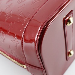 LOUIS VUITTON Louis Vuitton Alma GM Handbag M93596 Vernis Pomme D'Amour Red MI2079 Women's