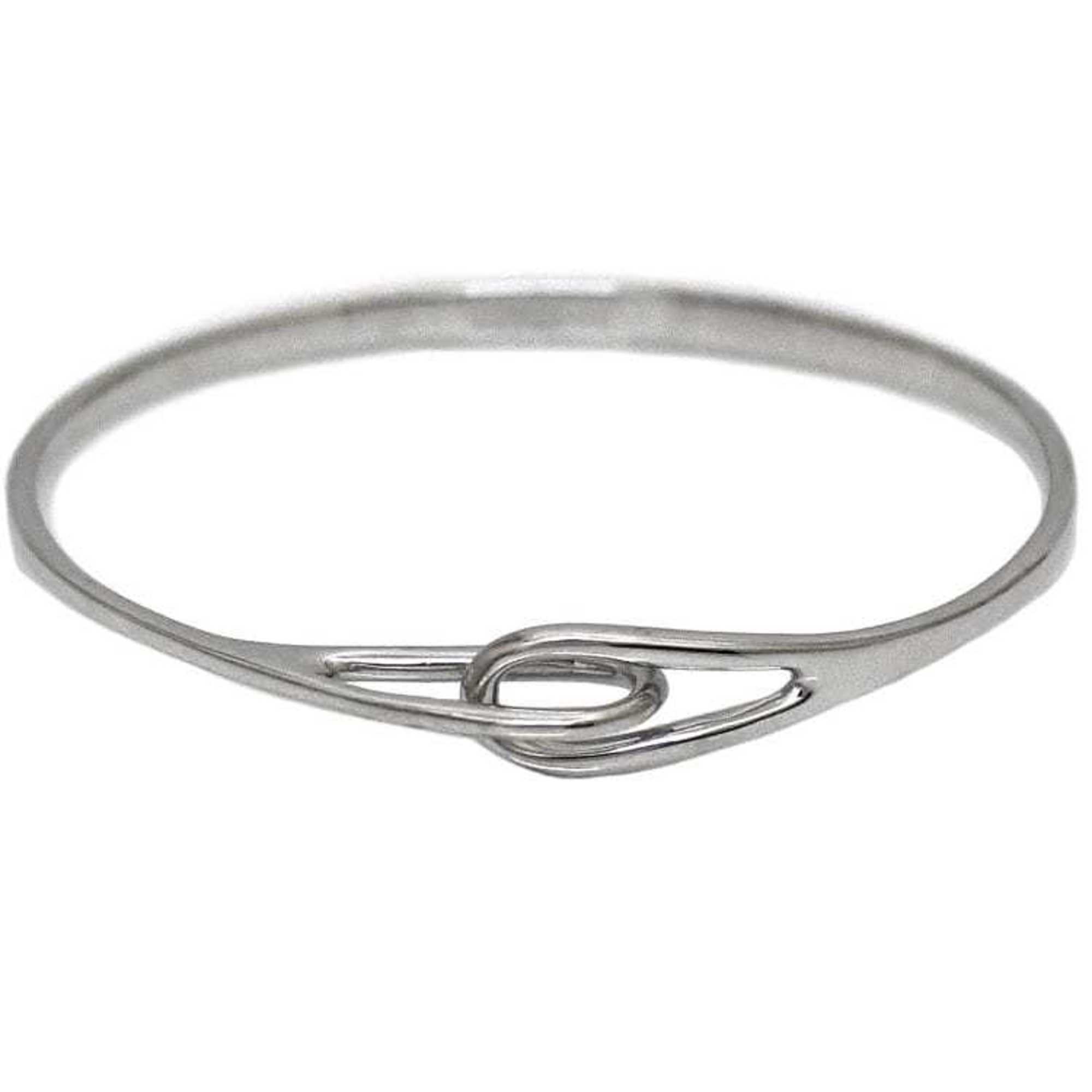 Tiffany Double Loop Bangle Silver Sterling 925 TIFFANY&Co. Bracelet Ladies