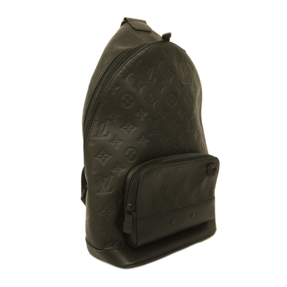 Auth Louis Vuitton Monogram Shadow Racer Sling Bag M46107 Men's Shoulder  Bag,Sling Bag Noir