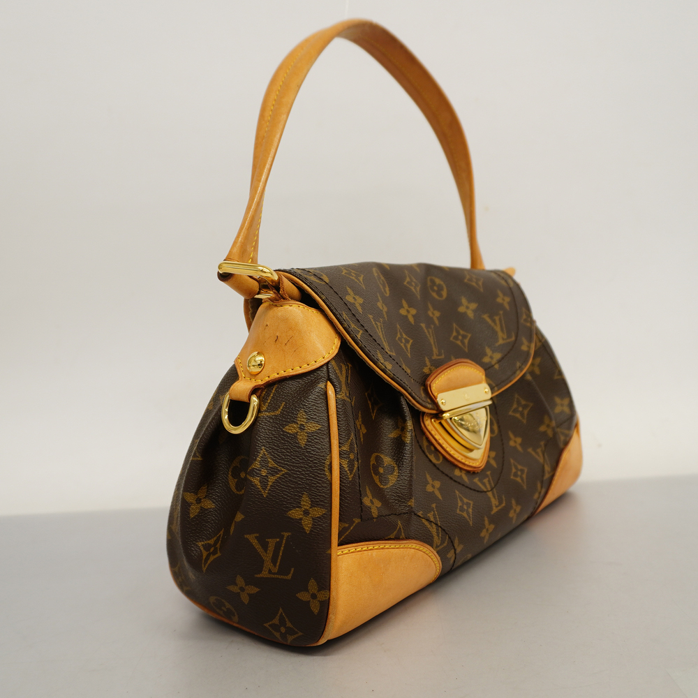 Auth Louis Vuitton Monogram Beverly MM M40121 Women's Shoulder Bag