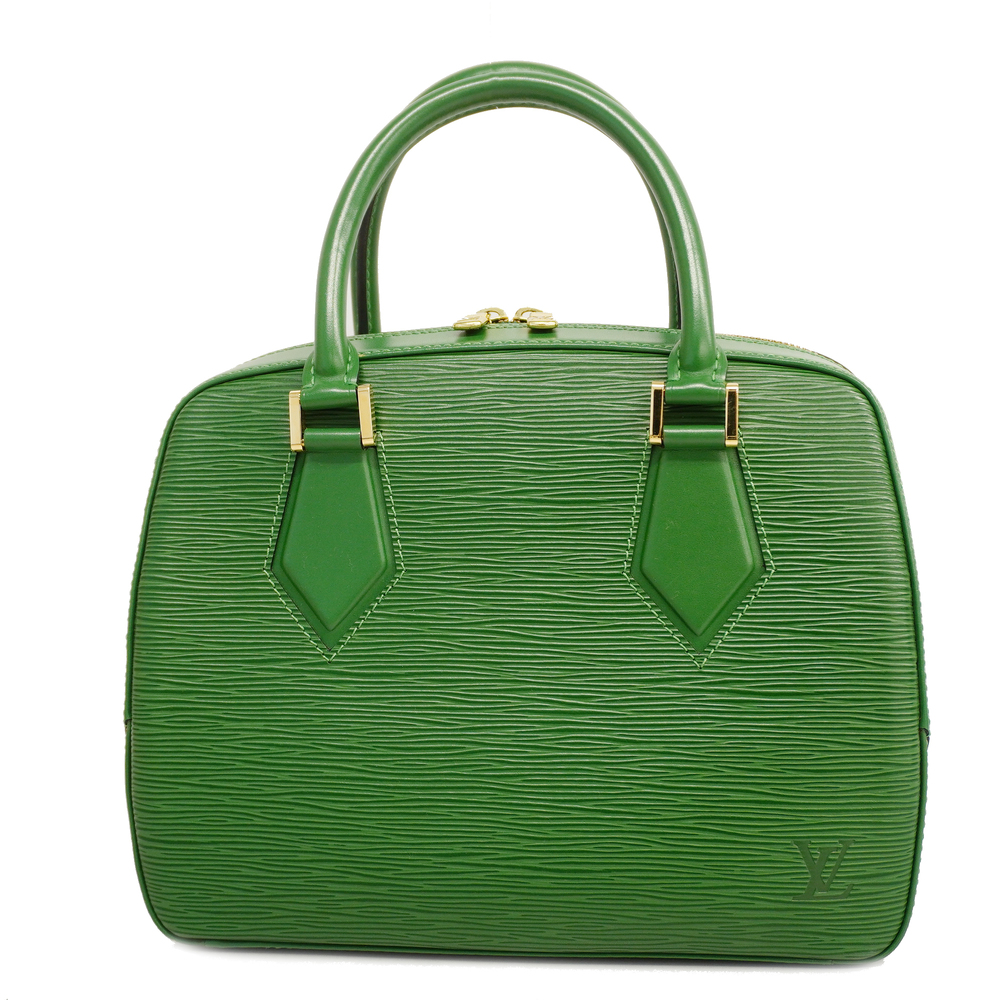 LOUIS VUITTON Handbag M52044 Sablon Epi Leather green Women Used
