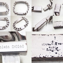 LOUIS VUITTON M62486 ChainBracelet Monogram bangle Bracelet Metal Silver