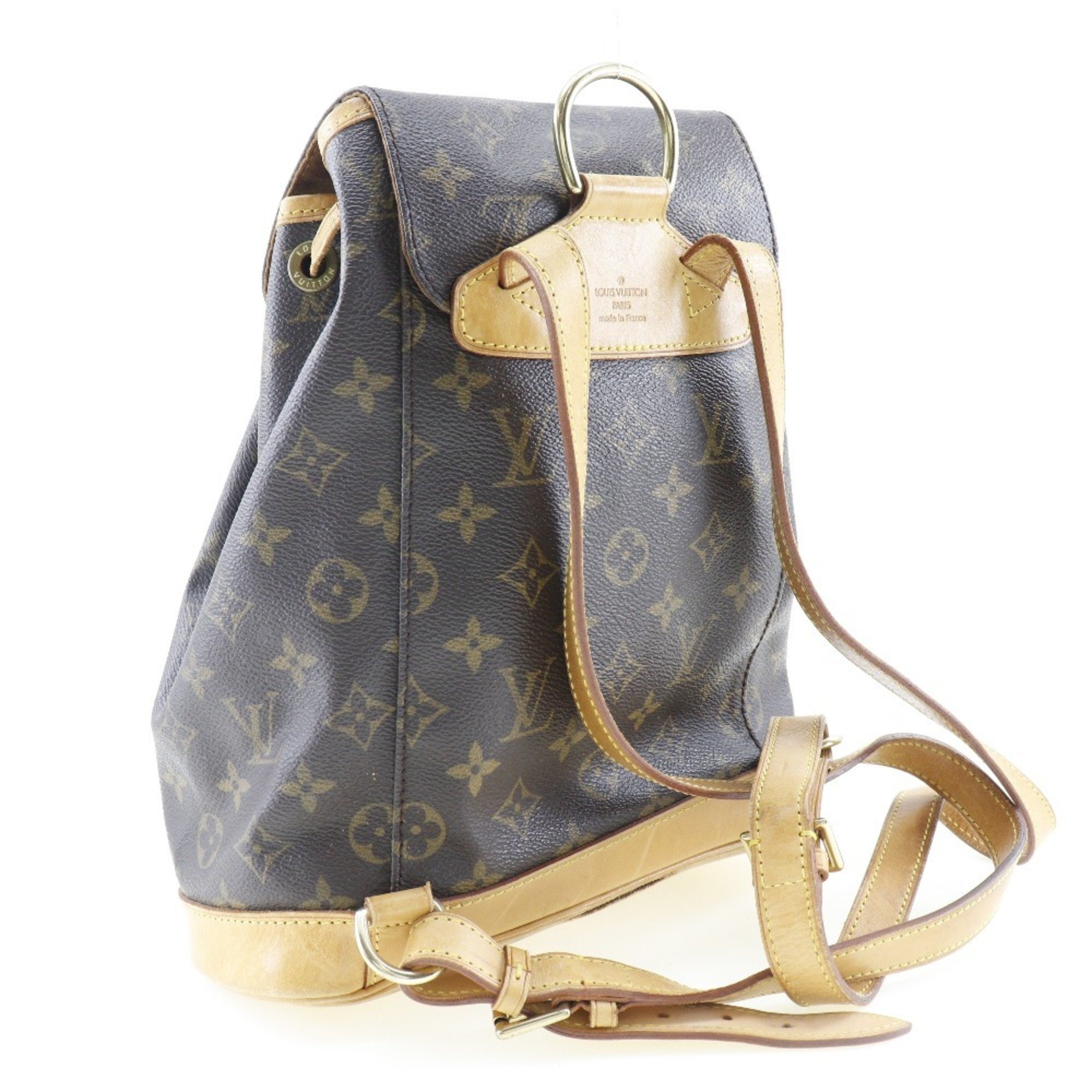 LOUIS VUITTON Louis Vuitton Montsouris MM rucksack daypack * junk M51136  monogram canvas brown SP0967 ladies | eLADY Globazone