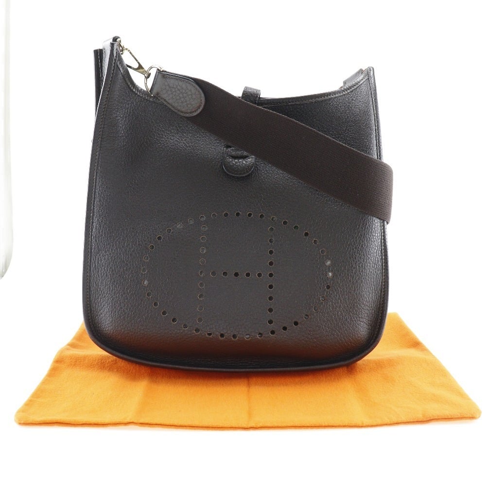 Hermes Evelyne PM I Shoulder Bag in Black